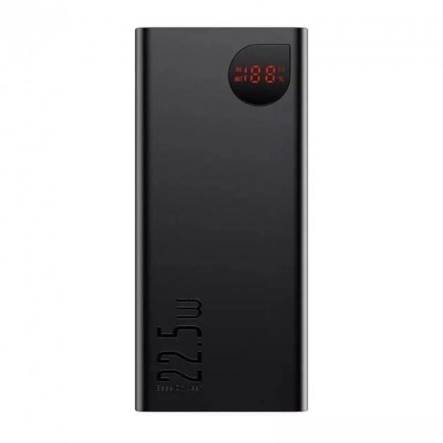 Повербанк BASEUS Adaman Metal OE 20000 mAh Чорний (PPAD070101)