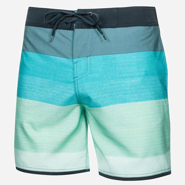 Плавки-шорти для чоловіків Aqua Speed NOLAN M/84-90 см Сірий/М'ятний (6936116102148) - фото 1