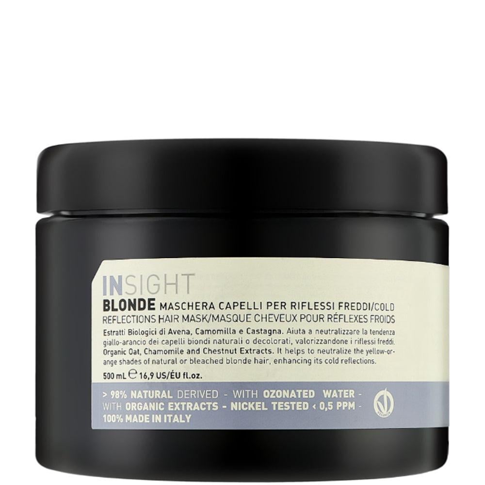 Маска для усиления холодных оттенков Insight Blonde 500 мл Маска для усиления холодных оттенков Insight Blonde 500 мл
