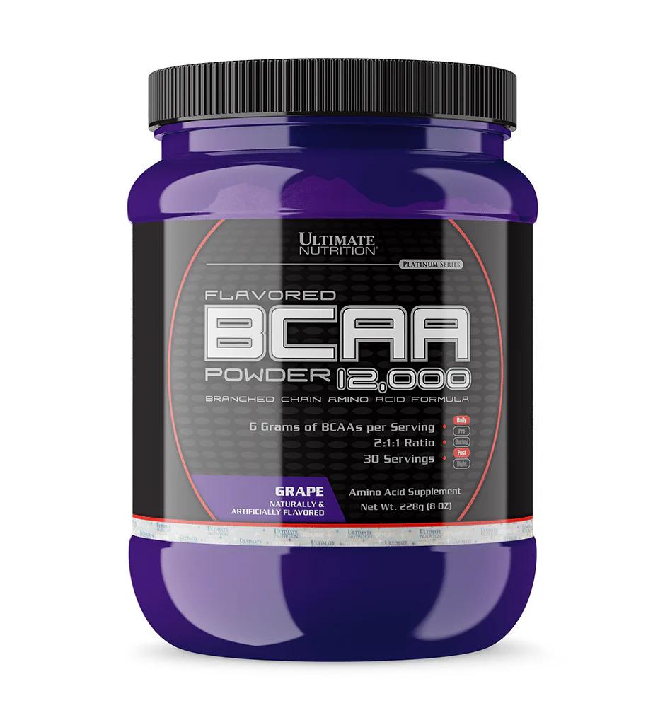 Аминокислоты Ultimate nutrition BCAA 12000 Grape 228 г