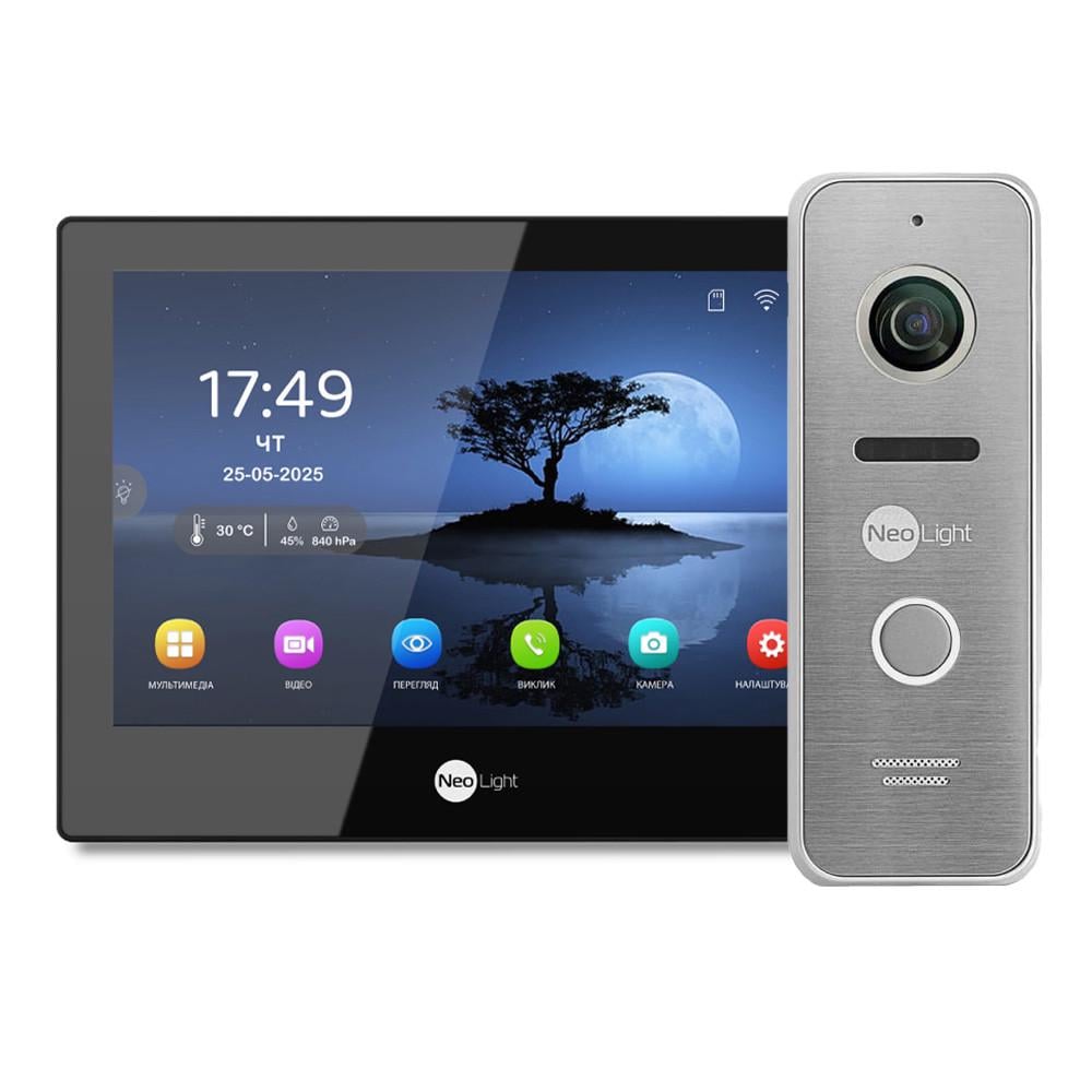 Комплект видеодомофона Neolight ALPHA Hybrid HD KIT B/SilverP (3094087735) Комплект видеодомофона Neolight ALPHA Hybrid HD KIT B/SilverP (3094087735)