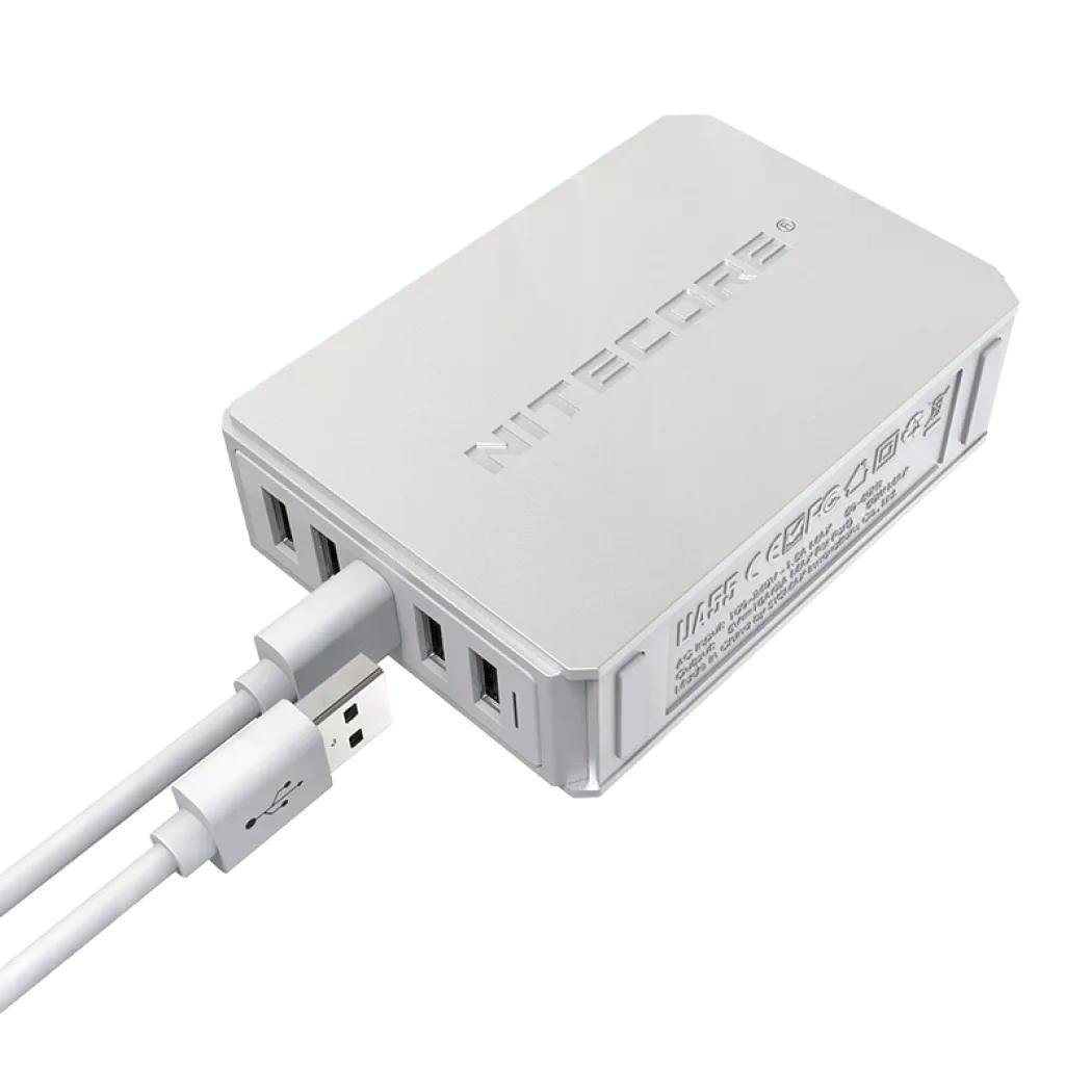 Зарядний пристрій Nitecore UA55 USB п'ятиканальний (27831895) - фото 2 Зарядний пристрій Nitecore UA55 USB п'ятиканальний (27831895) - фото 2