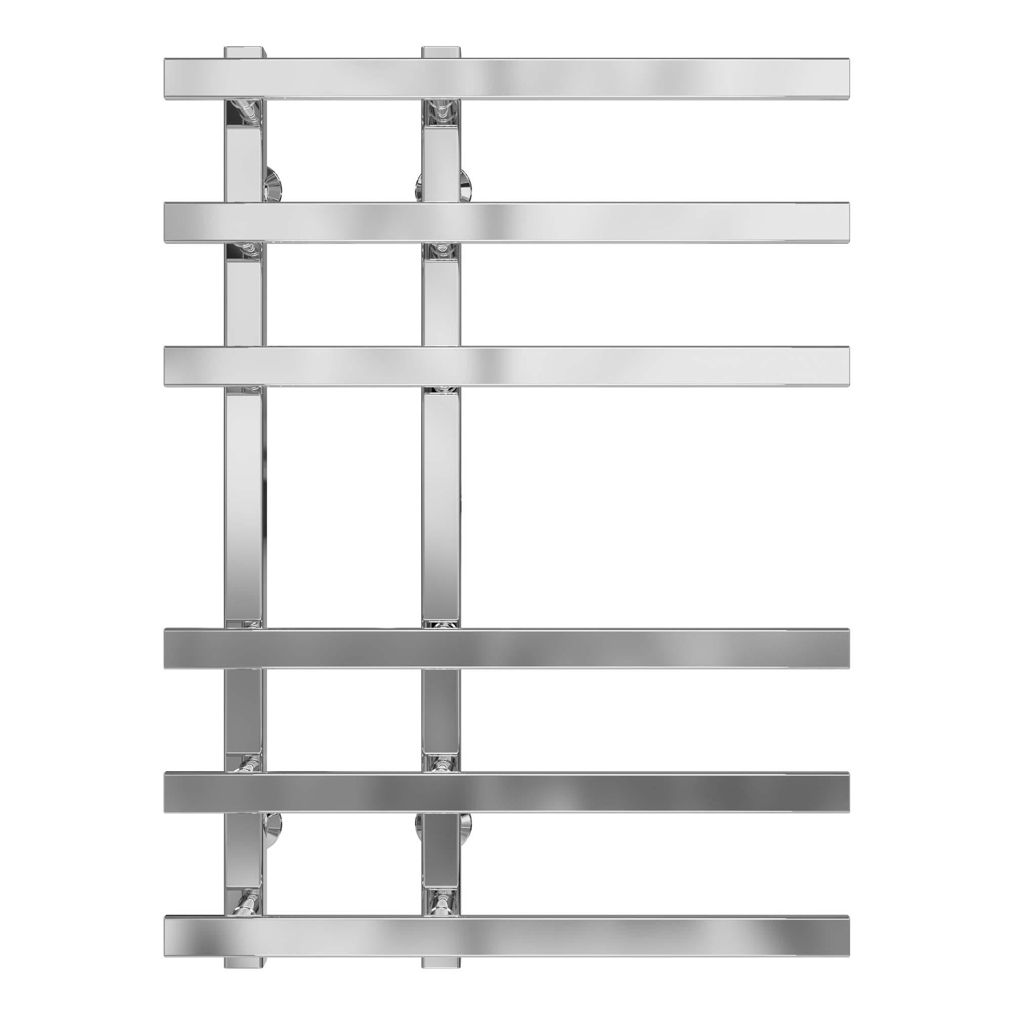 Полотенцесушитель водяной Deffi Atena П6 нижнее подключение нержавеющая сталь 150х700 мм Хром (A.AT.70.15.6.CA)