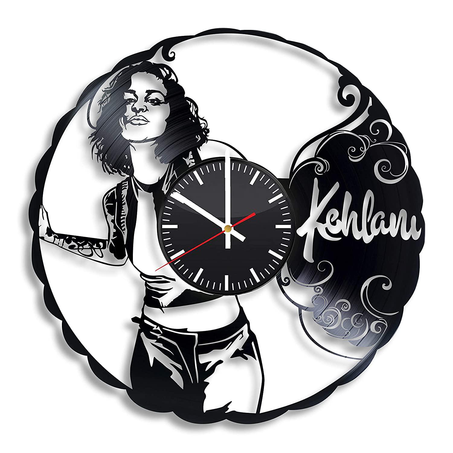 Часы настенные Кейлани 2443 из виниловой пластинки