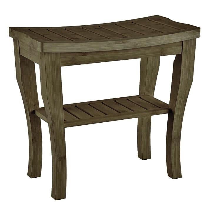 Табурет для ванной из дерева Каронта Палисандр (ТВН-005502)