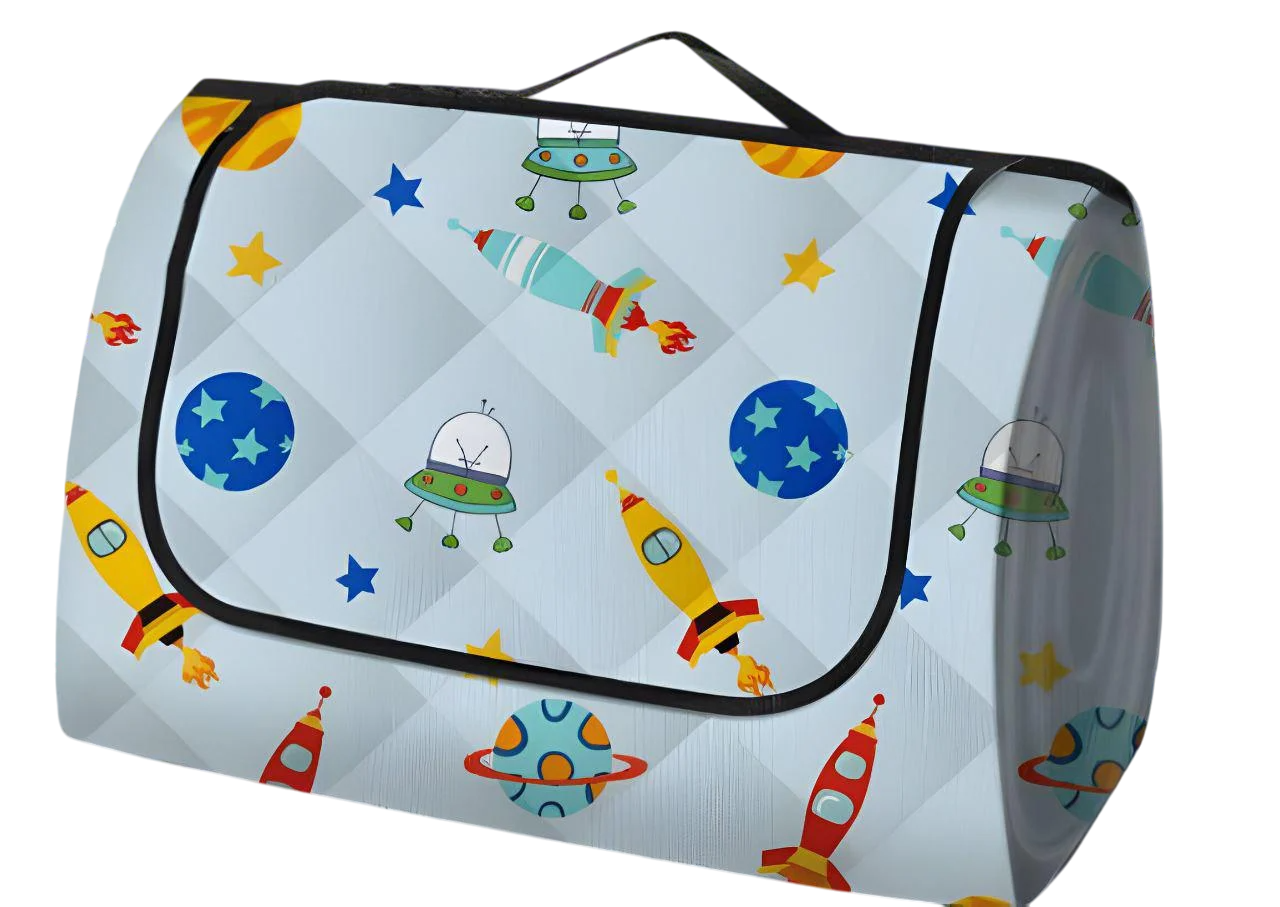 Килимок дитячий для пікніка складний з водовідштовхувальним покриттям і ручкою 200х200 см (22639126) Килимок дитячий для пікніка складний з водовідштовхувальним покриттям і ручкою 200х200 см (22639126)