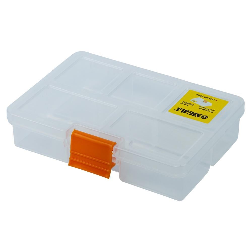 Органайзер пластиковий Sigma135x100x30 мм Прозорий (7418011)
