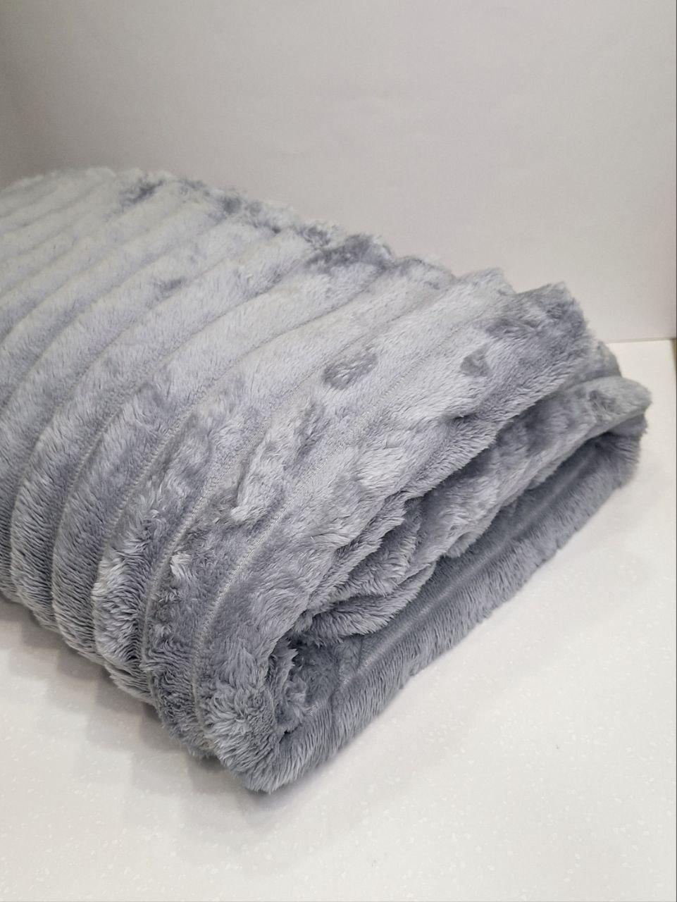 Плед флісовий Malloory Home Шарпей 150x200 см Сіро-блакитний (1192) - фото 2 Плед флісовий Malloory Home Шарпей 150x200 см Сіро-блакитний (1192) - фото 2