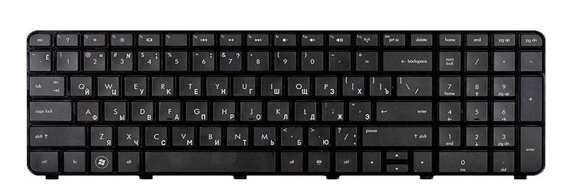 Клавіатура для ноутбука HP Pavilion DV7-6154 матова (639396-251)