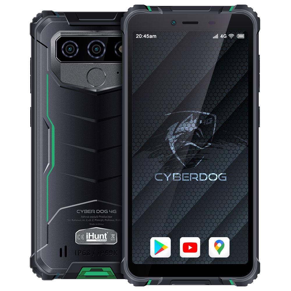 Смартфон iHunt Cyber Dog 4G 4/32 Гб 7500 мАг Green - фото 2