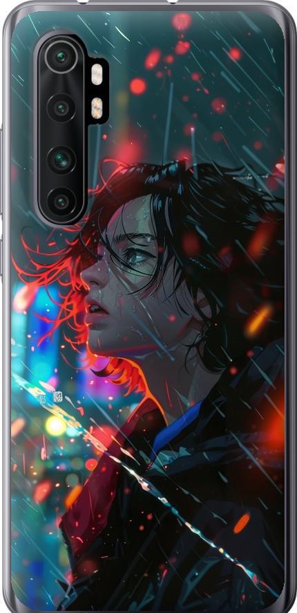 Чехол на Xiaomi Mi Note 10 Lite Ночные огни (6096t-1937-42517)