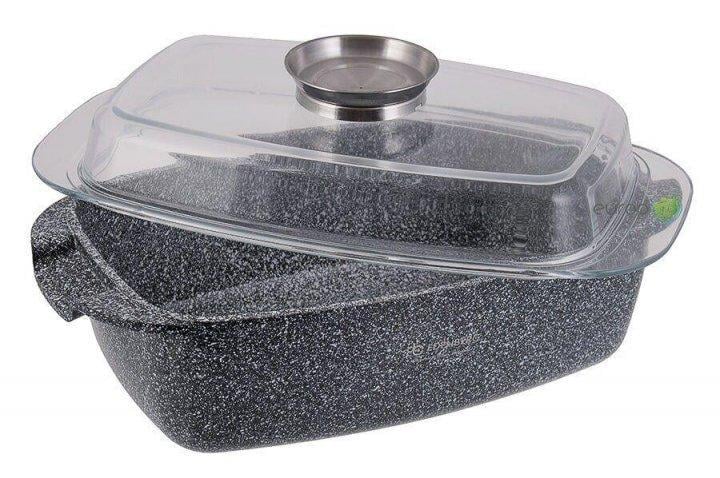 Гусятниця Edenberg EB-8007 з гранітним покриттям з кришкою (1771805898)