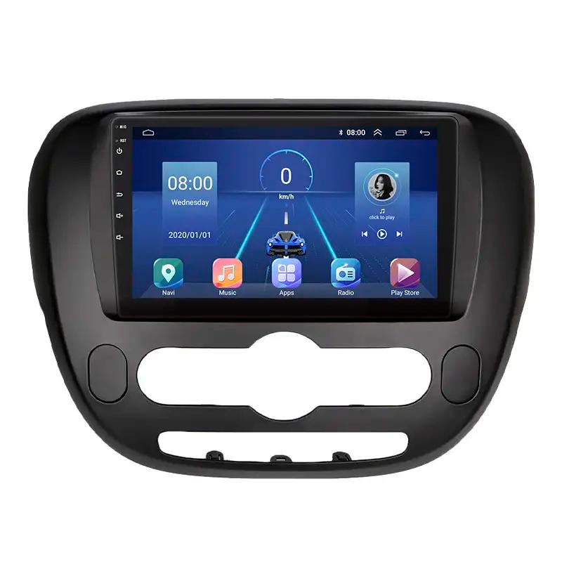 Автомагнитола штатная Lesko Top для Kia Soul II 2013-2016 г. 4G/Wi-Fi/GPS 6/128 GB 9" (10530-51580)