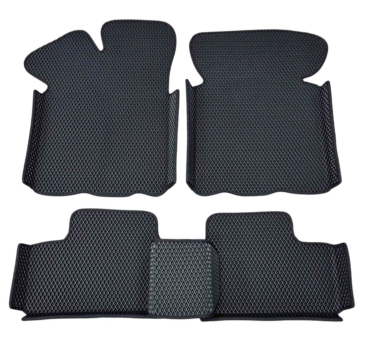 Коврики EVA с бортиками в салон для ВАЗ 2109/ВАЗ 2109 Черный (2109759824)