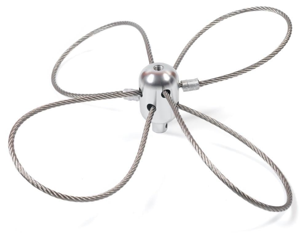 Щітка алюмінієва Savent TURBO з тросами 370 мм (112402SV)