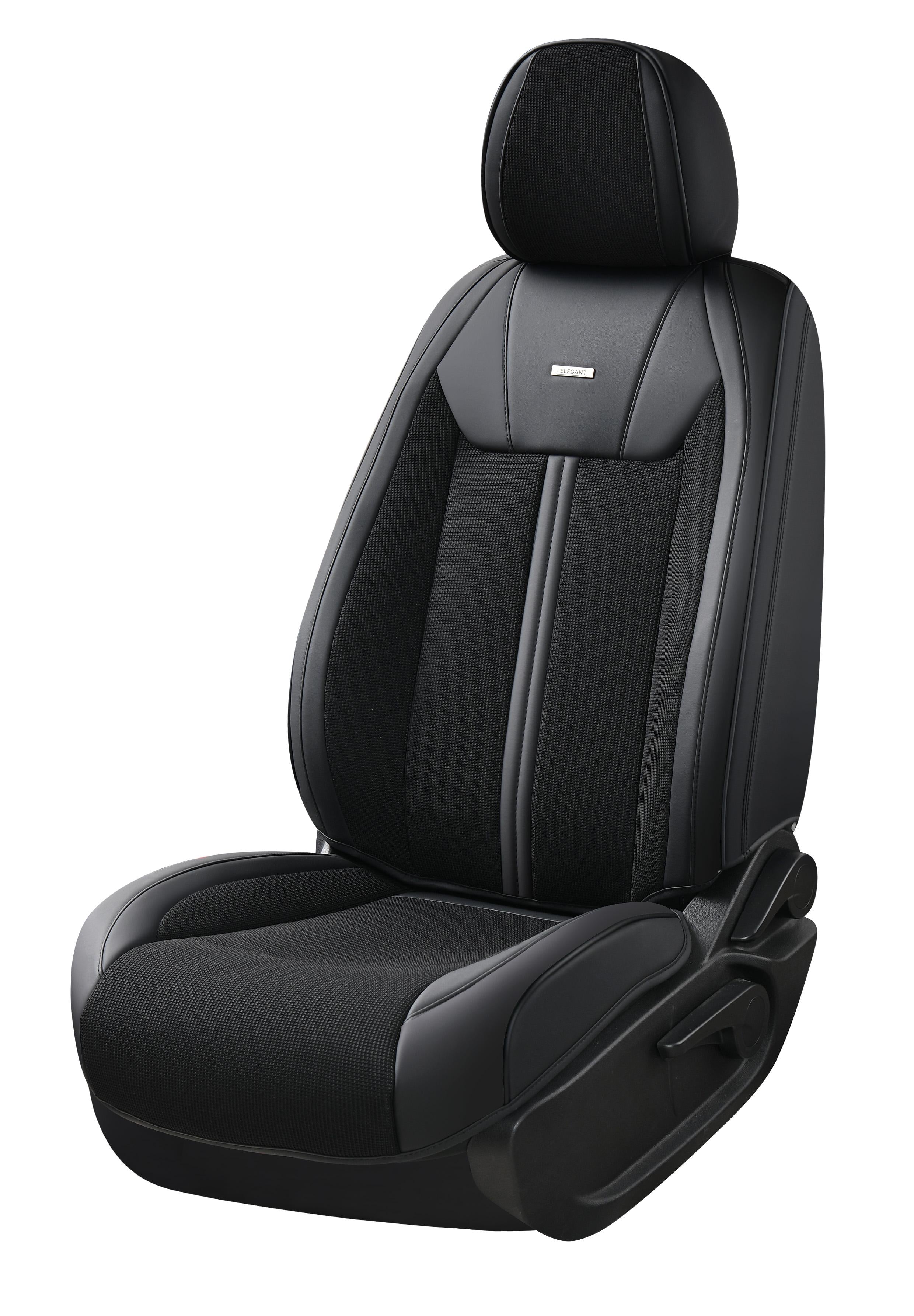 Чехлы на автомобильные сиденья Elegant EL 700 176 Portofino 5D полный комплект Черный (112231)