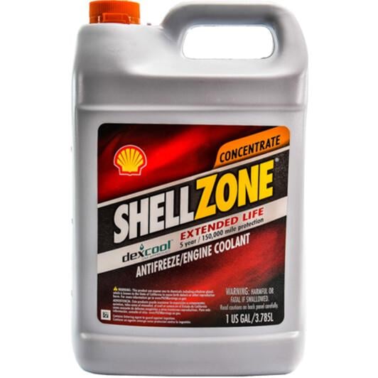 Антифриз-концентрат SHELL G12 ZONE Dex-Cool 3,785 л Червоний (9404006021)