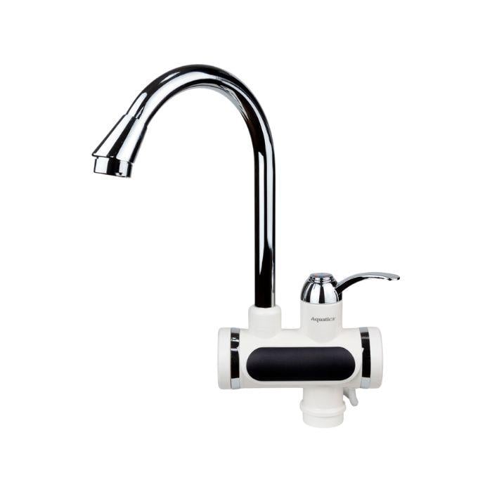 Кран-водонагрівач проточний для кухні AQUATICA JZ-6B141W JZ 3.0кВт 0.4-5бар (28337138)
