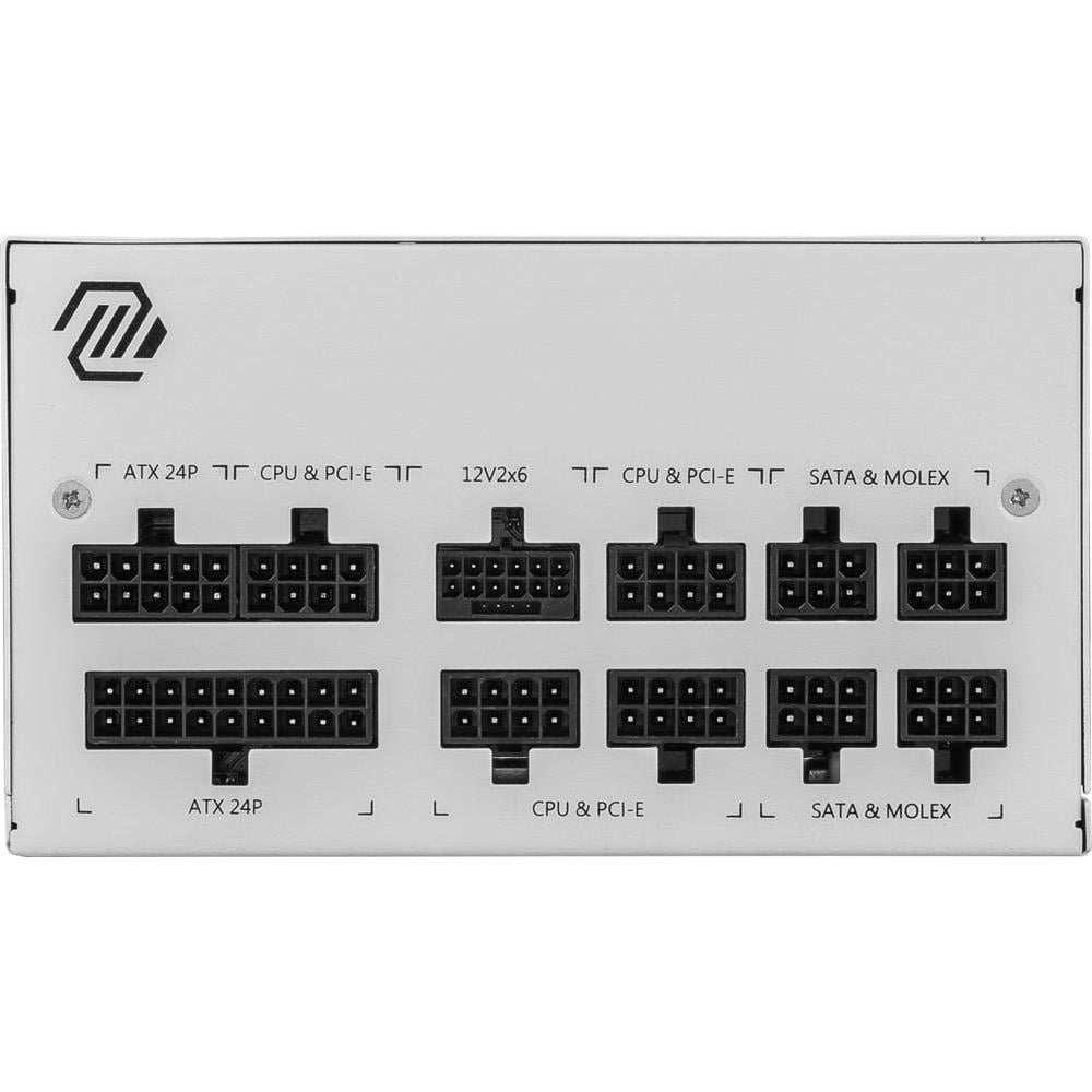 Блок питания модульный MSI MAG A850GL PCIE5 ATX 3.0 850W 80+ Gold White (29596643) - фото 3 Блок питания модульный MSI MAG A850GL PCIE5 ATX 3.0 850W 80+ Gold White (29596643) - фото 3
