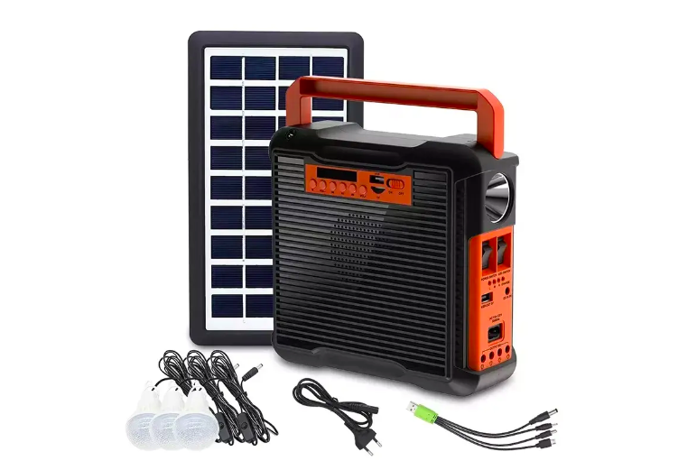 Солнечная станция Easy Power EP-395 3 лампы/FM/Bluetooth