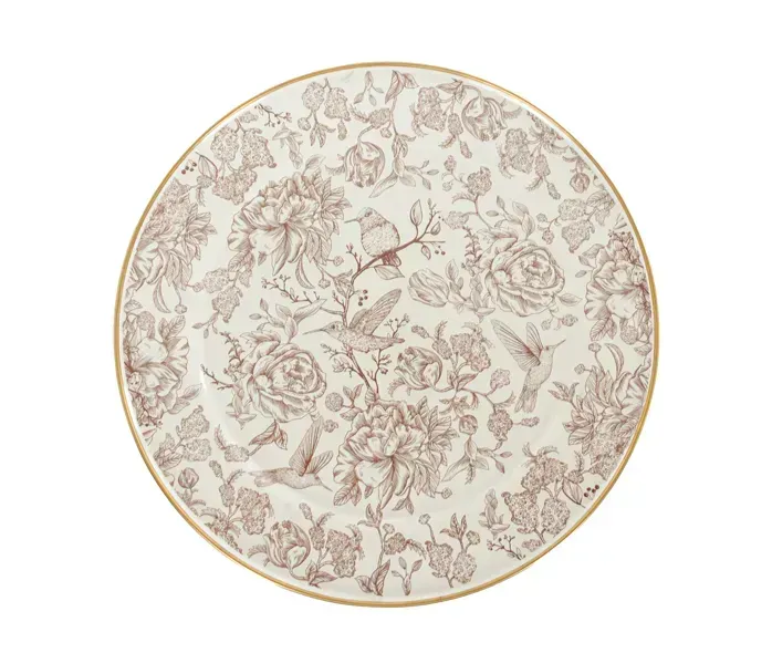 Тортовница эмалированная BIRD Elmani с крышкой на ножке 30 см - фото 3