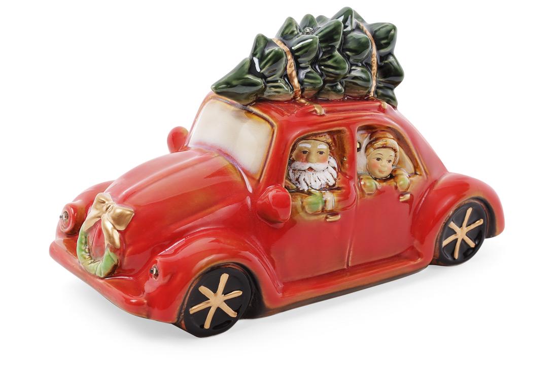 Новогодний декор BonaDi Машина (197-701)