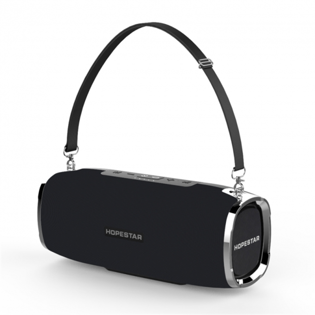 Портативная Bluetooth колонка 31 Ватт 2х8W 15W HPS A6 Black