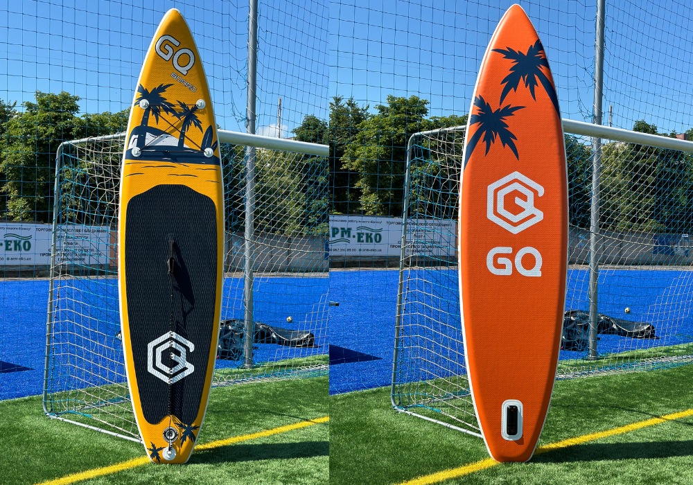 Доска SUP GQ надувная двухслойная туринговая 11" 335x81x14 см - фото 2