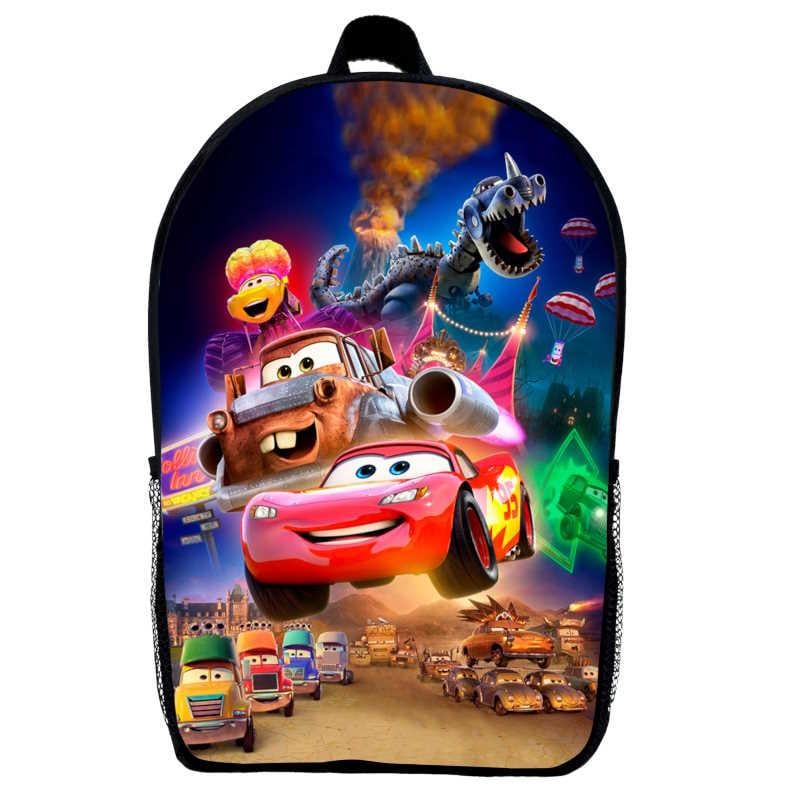 Школьный рюкзак детский Cars 07 Тачки Молния МакКвин 29х21х9 см 5 л Черный (2216186546)