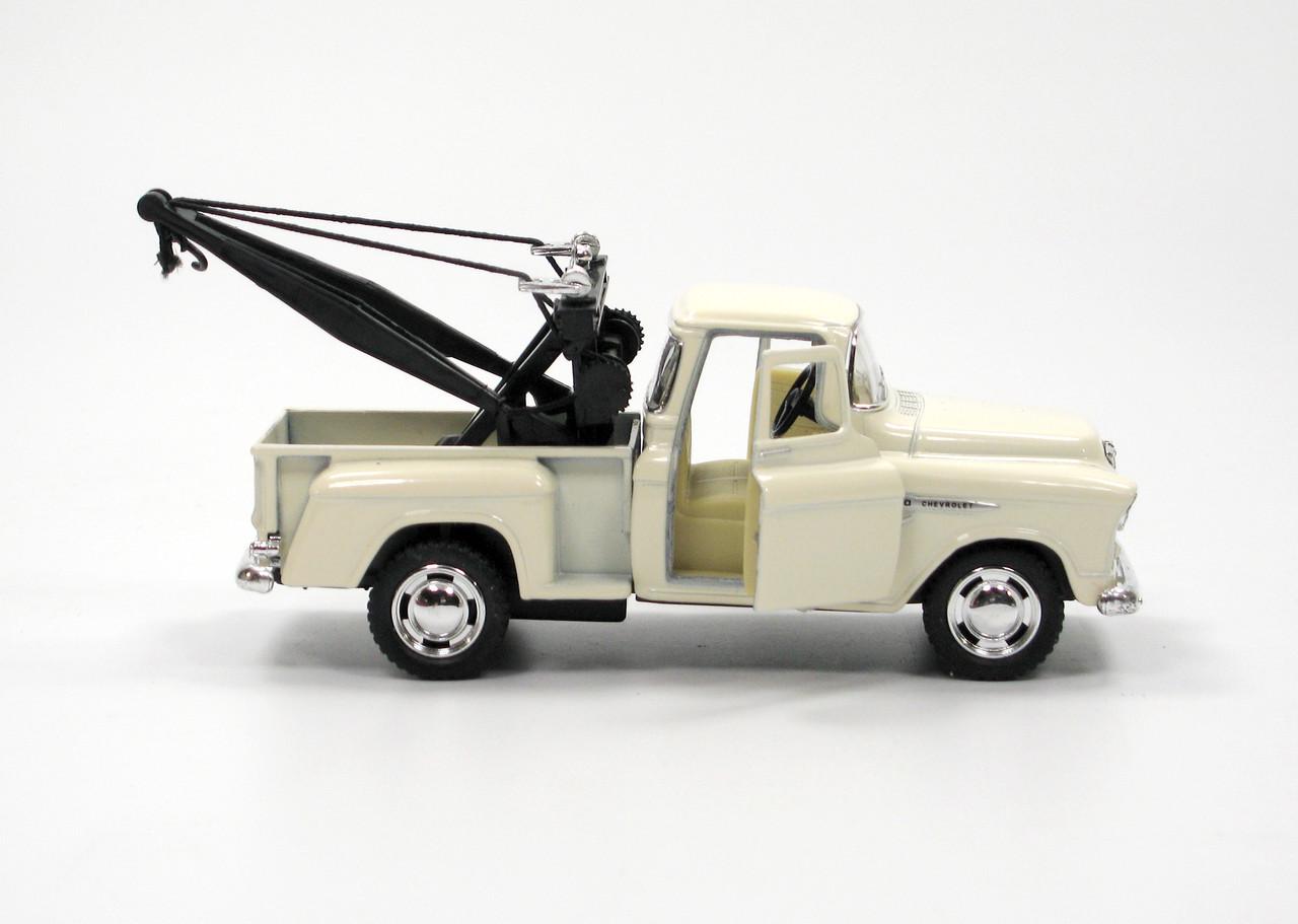 Машинка Kinsmart металлическая Chevy 3100 Stepside Tow Truck 1955 (KT5378W) - фото 7 Машинка Kinsmart металлическая Chevy 3100 Stepside Tow Truck 1955 (KT5378W) - фото 7