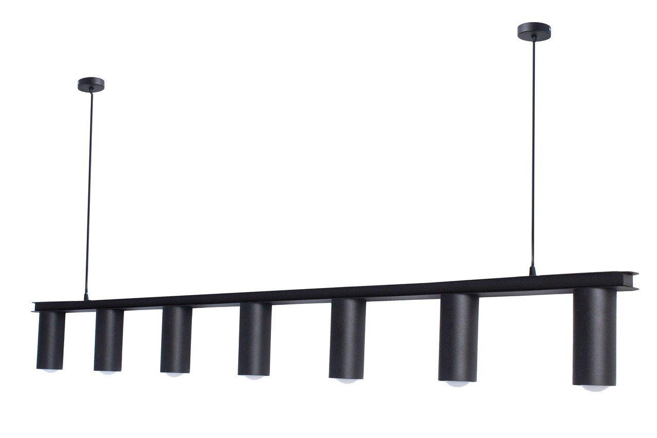 Люстра подвесная в стиле лофт MSK ELECTRIC Tube NL 2450-7 BK (6644d11e0d3b1a608a6c5fcf)