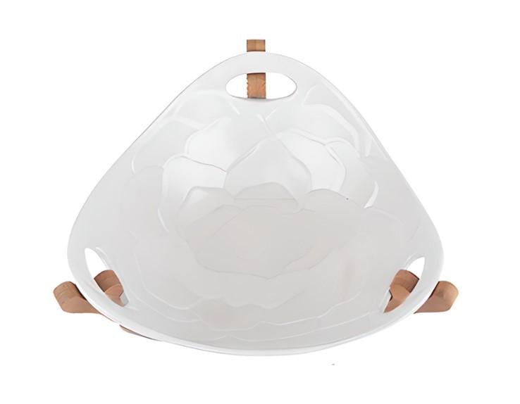 Фруктовница Stenson MC3657-10 26х26х11 см Белый (e613fabd)