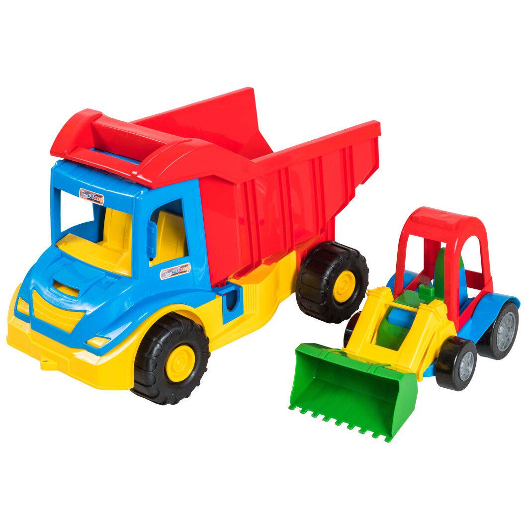 Игровой набор грузовик с трактором Tigres Multi truck