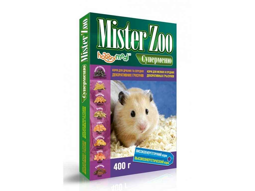Корм для грызунов OLKAR Мистер ZOO мелкие и средние суперменю 400 г (167929)
