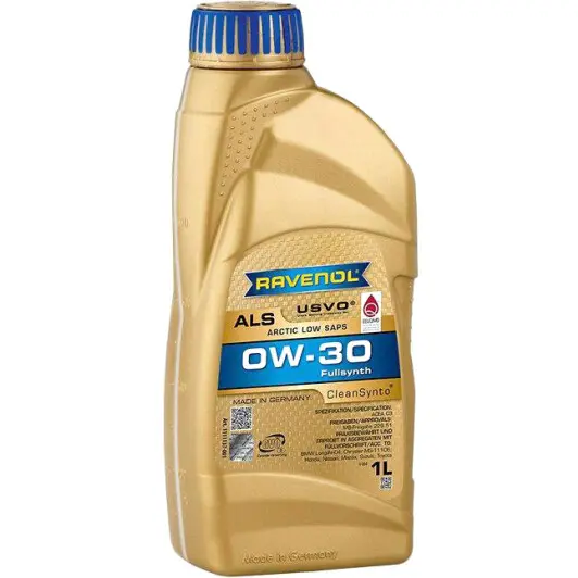 Моторное масло RAVENOL ALS 0W-30 1 л (1111137001)