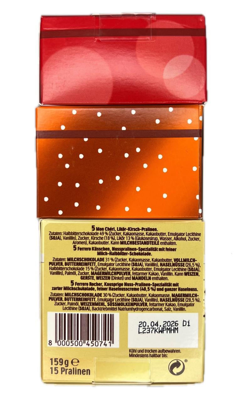 Конфеты новогодние Ferrero Die Besten 159 г - фото 3 Конфеты новогодние Ferrero Die Besten 159 г - фото 3