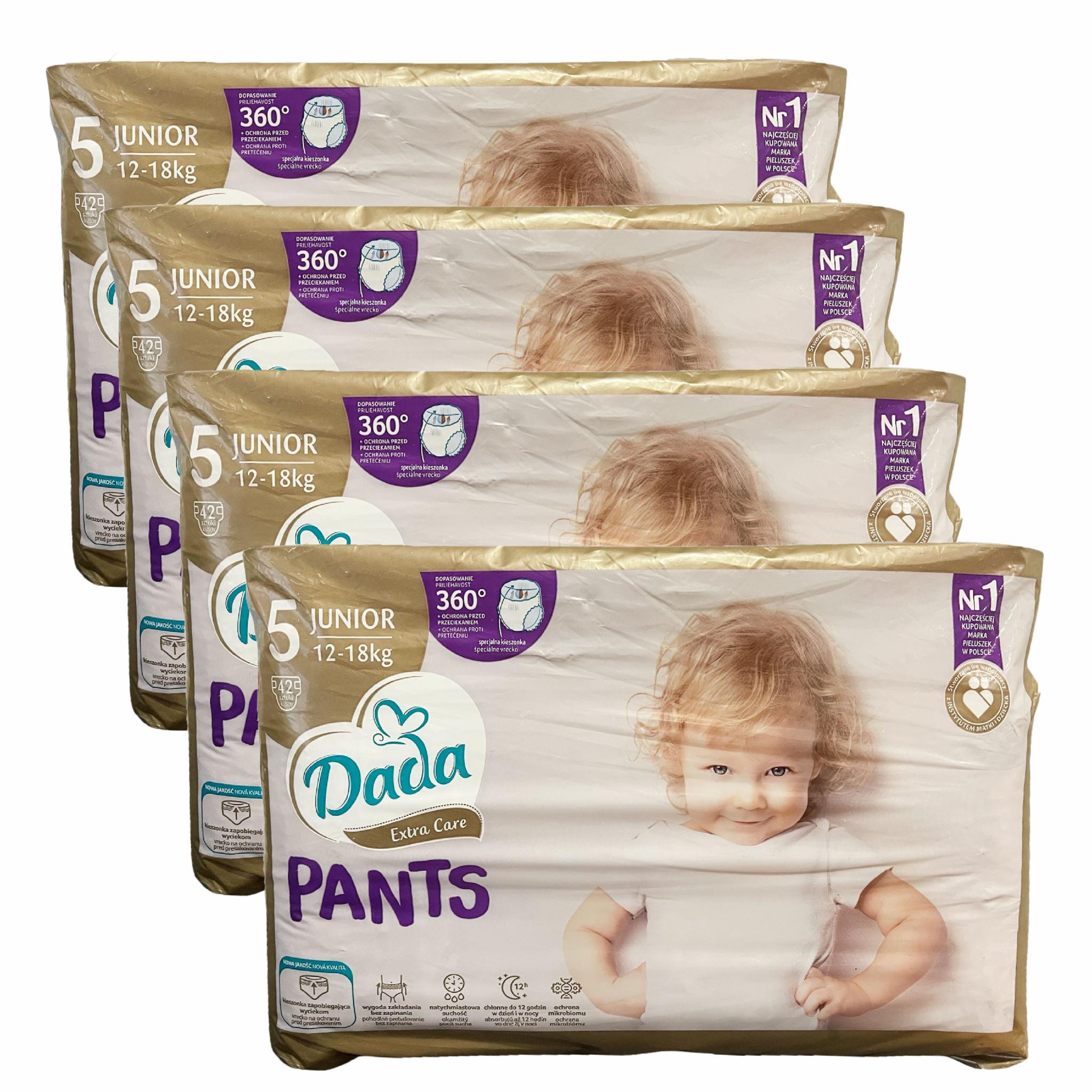 Подгузники-трусики Dada Extra Care 5 Junior 12-18 кг 168 шт. (96893238)