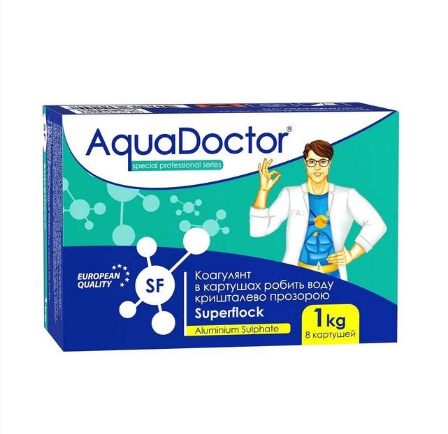 Коагулирующее средство AquaDoctor Superflock в картушах 1 кг