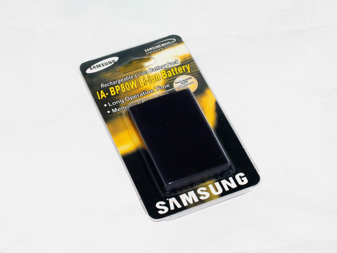 Аккумулятор IA-BP80W BP-80W для камер Samsung