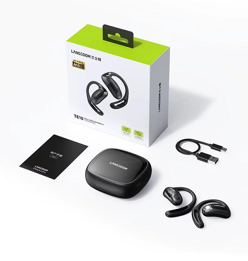 Наушники костные Bluetooth 5.4 Langsdom TE-10 Pro с шумоподавлением костной (26654656) - фото 12 Наушники костные Bluetooth 5.4 Langsdom TE-10 Pro с шумоподавлением костной (26654656) - фото 12