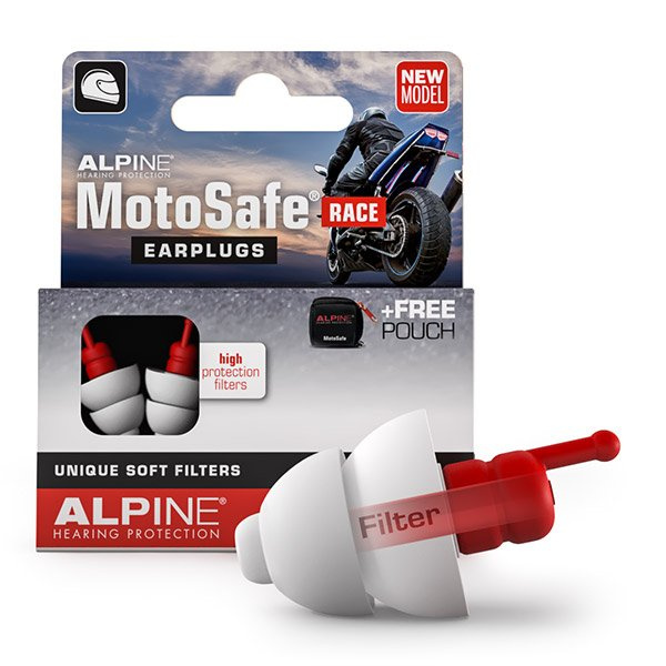 Беруші для мотоцикла Alpine MotoSafe Race багаторазові (33973808)