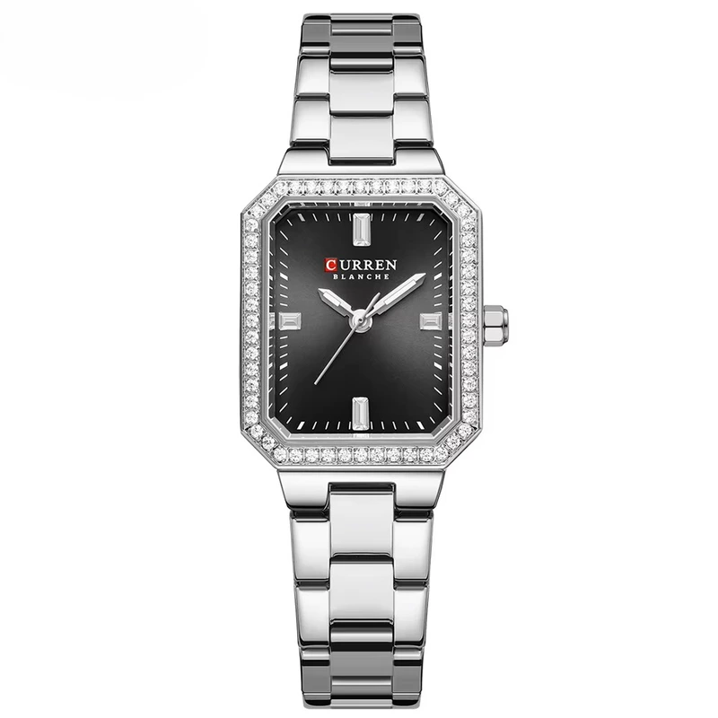 Наручний годинник Curren 9102 Silver/Black