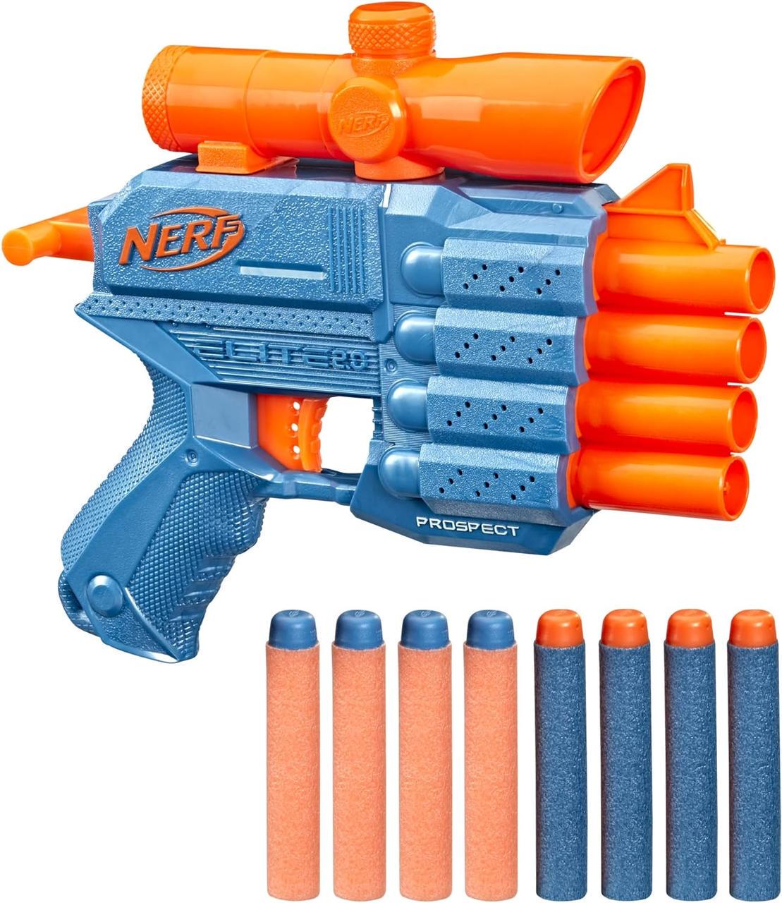 Бластер Nerf Elite 2.0 Prospect QS-4 - фото 2 Бластер Nerf Elite 2.0 Prospect QS-4 - фото 2