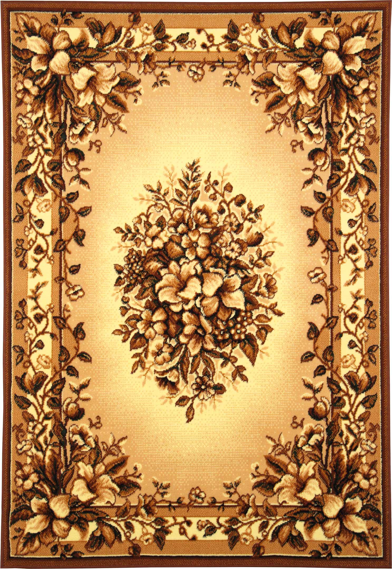 Килим Karat Gold 323/123 1,4x2 м прямокутний Бежевий (00-00004418)