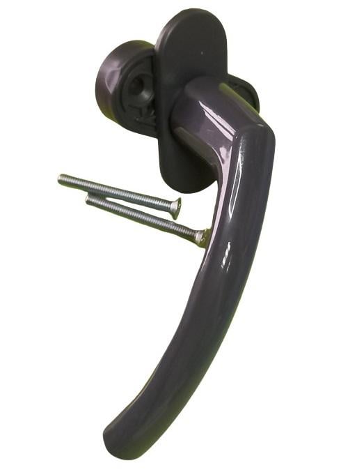 Ручка 8-позиционная для ПВХ окон Антрацитовый