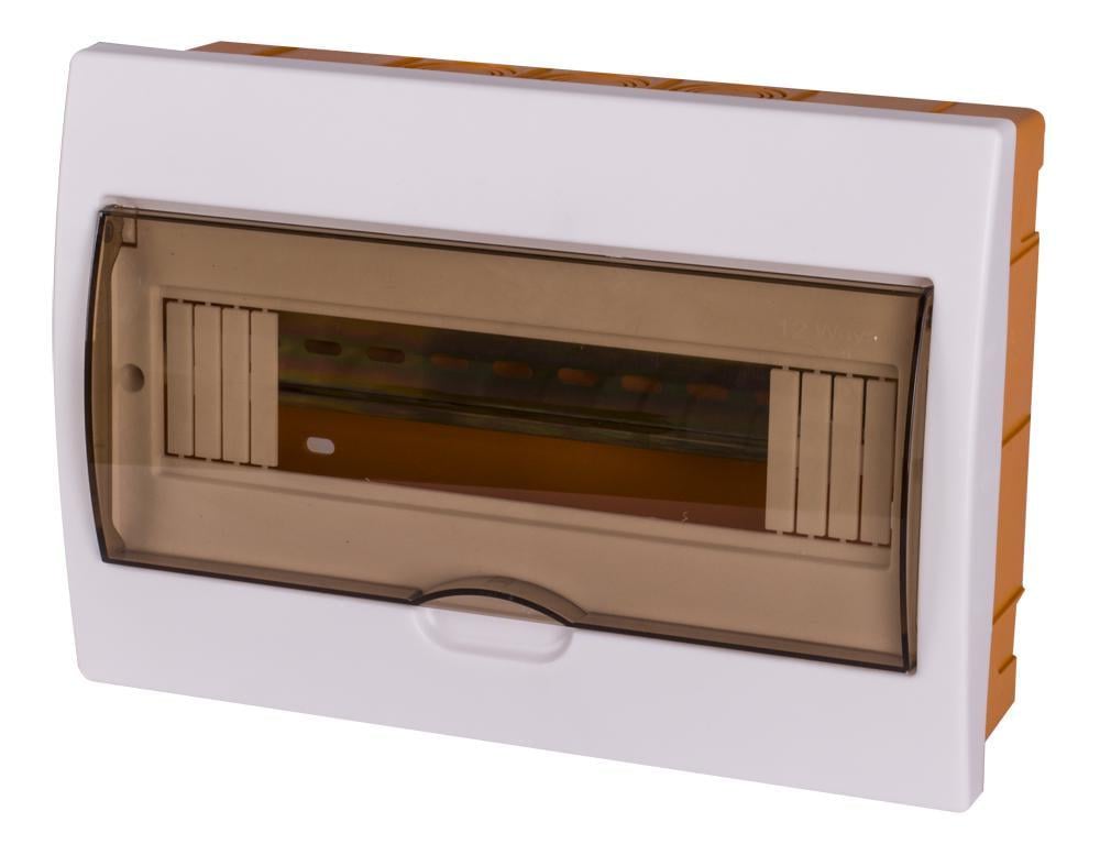 Щит розподільний E.NEXT e.plbox.stand.w.12k 12 модулів пластик 185х264х97 мм Прозорий (s029103)