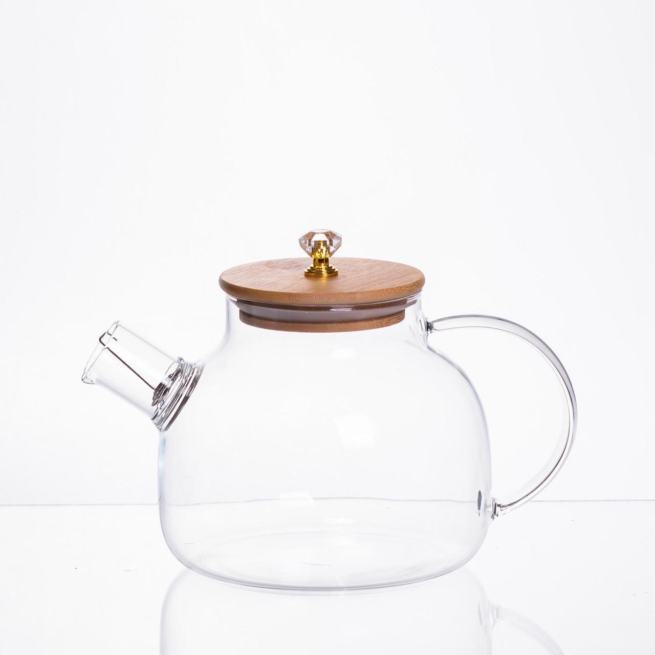 Набор чайный из толстого стекла 5 предметов на 4 персоны (64486-24)