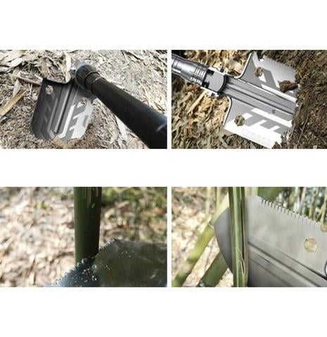 Лопата саперная складная TRIZAND 16в1 многофункциональная Серебрянно-синий - фото 13 Лопата саперная складная TRIZAND 16в1 многофункциональная Серебрянно-синий - фото 13