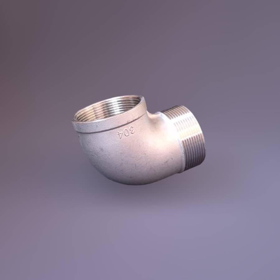 Відвід різьбовий DN50 ВН/ЗР BSPP н/ж сталь AISI304 90° Class 150 2" (29202998) - фото 6 Відвід різьбовий DN50 ВН/ЗР BSPP н/ж сталь AISI304 90° Class 150 2" (29202998) - фото 6