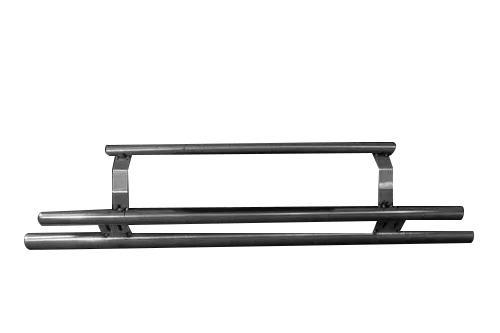 Передняя защита CAN ST0014-3 для Nissan Navara 2006-2015 нержавеющая сталь 50957